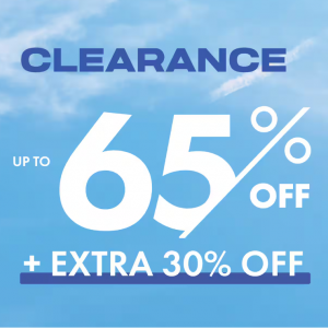 DSW - Up to 65% Off + Extra 30% Off Clearance Styles 