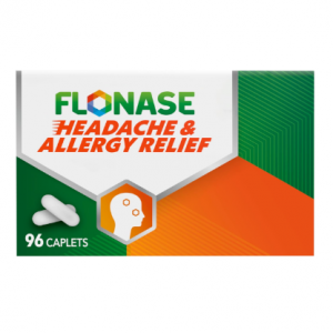 Flonase Headache and Allergy Relief Caplets with Acetaminophen 325 mg, 96 Caplets @ Amazon