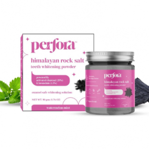 Perfora Teeth Whitening Powder, Watermelon Mint (50 g, Charcoal Whitening Powder) @ Amazon