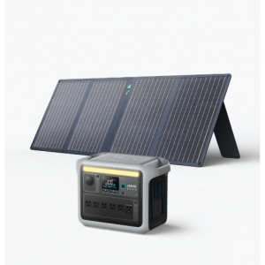 Anker SOLIX C1000 太陽能發電機 + 100W 太陽能電池板 @ Anker