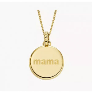 Fossil Mothers Day Locket Gold-Tone Stainless 项链