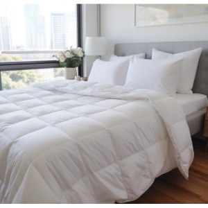 Lightweight Down Comforter Sale - Full/Queen & Oversized King (Hypoallergenic)  @ DOWNLITE