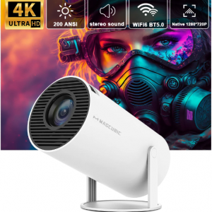 68% off Transpeed Projector 4K Android 11 Dual Wifi6 200 ANSI @AliExpress