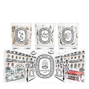 DIPTYQUE  Café Verlet 联名香薰蜡烛套装 (3 x 70g)