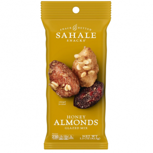 Sahale Snacks 蜂蜜混合口味杏仁 1.5oz 18包 @ Amazon
