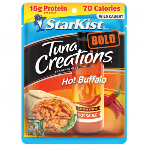 StarKist Buffalo 香辣口味即食吞拿鱼 2.6oz 12包 @ Amazon