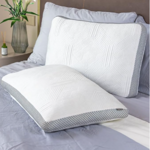 4R Pllows Standard Size Set of 2 - Cooling Bed Pillow for Sleeping @ Amazon