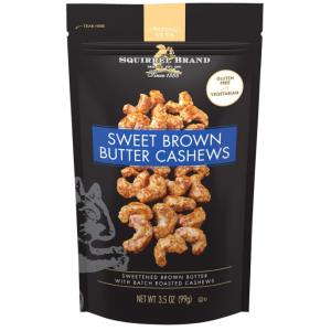 Squirrel Brand Sweet Brown Butter Cashews, 3.5 Ounces @ Amazon