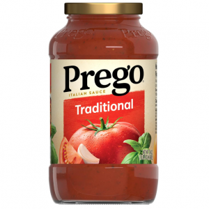 Prego Traditional Pasta Sauce, 24 Oz Jar @ Amazon