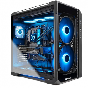 Thermaltake LCGS View 390 AIO Liquid Cooled CPU Gaming PC (Ryzen 7 5800X 16GB RTX 3090 1TB)