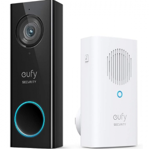 Amazon - eufy Video Doorbell 2K 智能門鈴 帶警鈴，6折