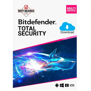 全功能安全套装 Bitdefender Total Security 5折优惠，一个产品保护您的所有设备：Windows，Andorid，macOS