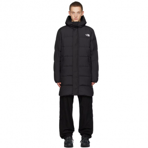 THE NORTH FACE 男士黑色 Hydrenalite 中長款羽絨服僅需$163 @ SSENSE