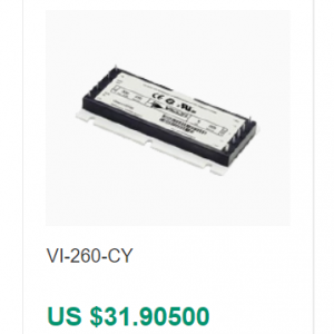 VI-260-CY DC-DC converter module for $31.91 @Utsource