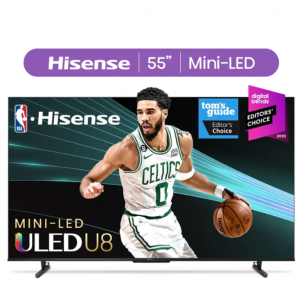 $101 off Hisense 55" Class U8 Series Mini-LED ULED 4K UHD Google Smart TV (55U8K) @Walmart