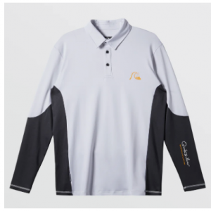 60% Off Waterman Waterman Piscator Polo Long Sleeve UPF 50 Surf T-Shirt @ Quiksilver