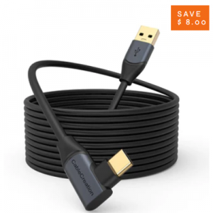 $8 off USB 3.1 to Type C VR Link Cable for Oculus Quest @CableCreation