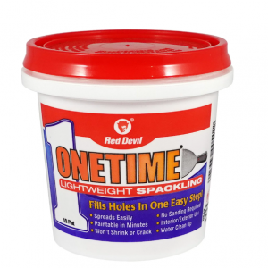 Red Devil Onetime Lightweight Spackling Wall Filler 8 oz. @ Walmart