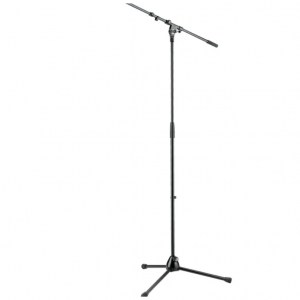 20% off K&M 210/9-BLACK 35"-63" Microphone Stand with 18"-30" Boom Arm, Black @Full Compass System