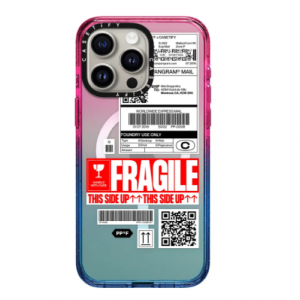 PP-0008 fragile警示牌手机壳