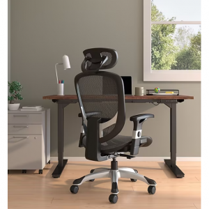 Staples FlexFit Hyken Ergonomic Mesh Swivel Task Chair, Black (UN59460) @ Staples