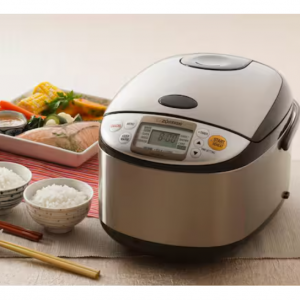 Zojirushi Micom 10-Cup Stainless Steel Rice Cooker with Built-In Timer @ Home Depot