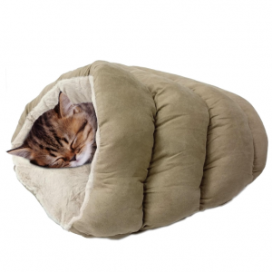 SPOT Sleep Zone Cuddle Cave - Cat Cave Bed for Indoor Cats and Mini Dogs @ Amazon