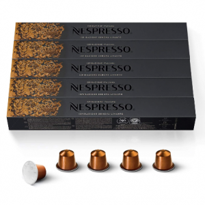 Nespresso Capsules OriginalLine, Livanto, Medium Roast Espresso Coffee, 50 Count @ Amazon