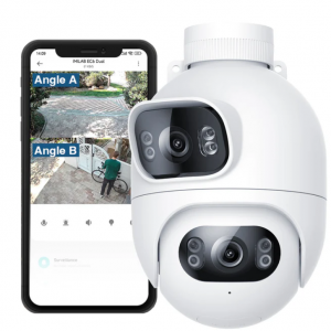 IMILAB EC6 Dual 2K WiFi Plug-in Spotlight Camera for $159.99 @IMILAB