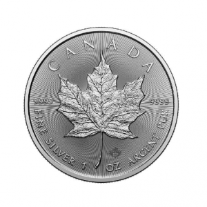 2024 1 oz Canada Maple Leaf Silver Coin, 25-count @ Costco