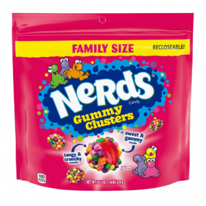 Nerds Gummy Clusters Candy, Rainbow, Springtime Easter Candy, Resealable 18.5 Oz Big Bag @ Amazon