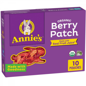 Annie's 有機兔子形狀果味糖果 10包 @ Amazon