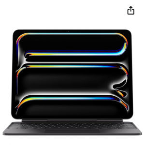 Amazon - 2024 妙控鍵盤 - 適用於 13 英寸 iPad Pro (M4)，現價$349 