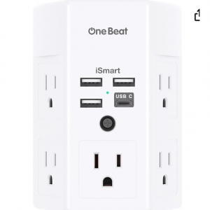 35% off Surge Protector, 5 Outlets Extender with 4 USB Ports(USB C) @Amazon