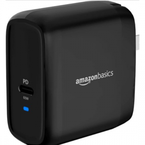 Woot -  Amazon Basics 65W 单端口 GaN USB-C 壁式充电器，5.7折+折上再减$3