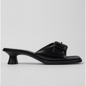 Camper UK - Dina Black Leather Sandal for Women for £115