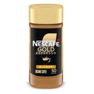 NESCAFÉ Gold Espresso Blonde, Instant Coffee, 3.5 oz @ Amazon