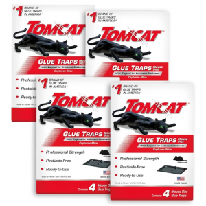 Tomcat 專業捕鼠貼 16張 捕捉老鼠和各類害蟲 @ Amazon