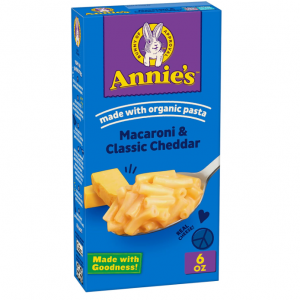 Annie's Classic Cheddar Macaroni and Cheese, Pasta and Mac and Cheese, 6 oz (Pack of 12) @ Amazon