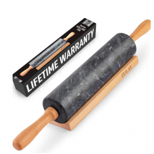 17英寸带支架大理石擀面杖