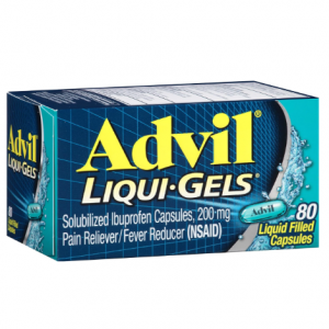 Advil 布洛芬止痛退烧胶囊 80粒 @ Amazon