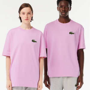 Lacoste 男女同款宽松T恤