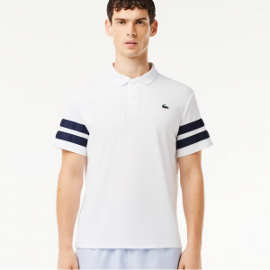 Lacoste Ultra-Dry 男士拼色polo衫