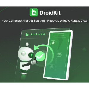 DroidKit 安卓手機解鎖、數據恢複、係統修複全功能軟件額外7折 @ iMobie