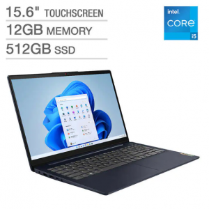 $200 off Lenovo IdeaPad 3 15.6" Touchscreen Laptop - 12th Gen Intel Core i5-1235U @Costco