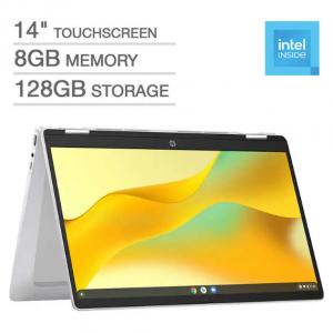 $150 off HP x360 14" Touchscreen 2-in-1 Chromebook Laptop - Intel N200 @Costco