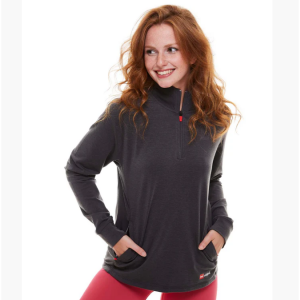 40% Off Women's Performance Long Sleeve Top - Grey @ Red Equipment