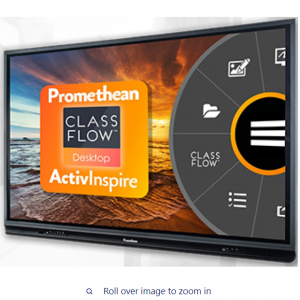 $400 off Promethean Smart Board AP5-70E ActivPanel V5 Interactive Display (Refurbished)