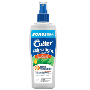 Cutter Skinsations Insect Repellent, Mosquito Repellent, Repels Mosquitos, Ticks, Gnats & Fleas