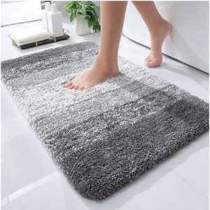 OLANLY Luxury Bathroom Rugs Mat 30x20, Extra Soft and Absorbent Microfiber Bath Rugs @ Amazon